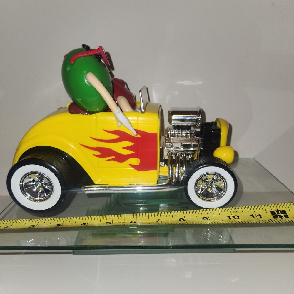 M&M'S Hot Rod Candy Dispenser Red & Green - Picture 3 of 4